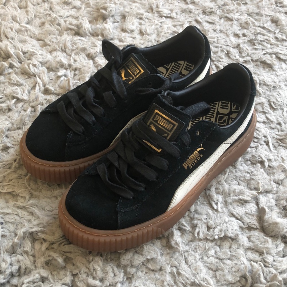 Authentic Rare Rihanna Fenty Platforms - Picture 2 of 6